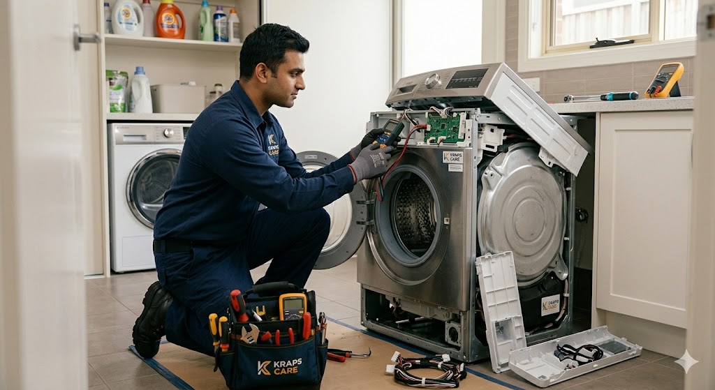 Kraps Care technician washing machine repair karte hue